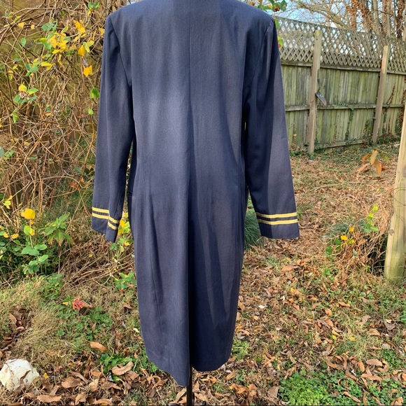 Vintage Stephanie Cueller Military Inspired Trench - Picture 5 of 15